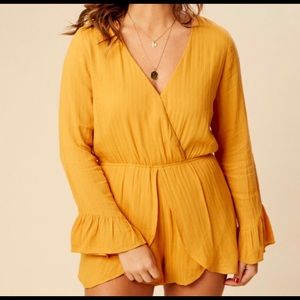 altard state yellow romper